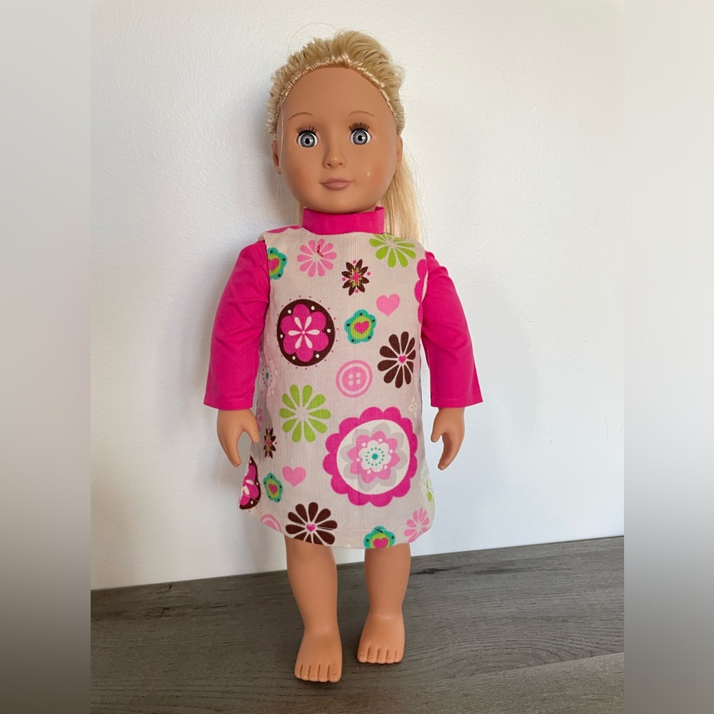 Handmade clothes for 18” doll